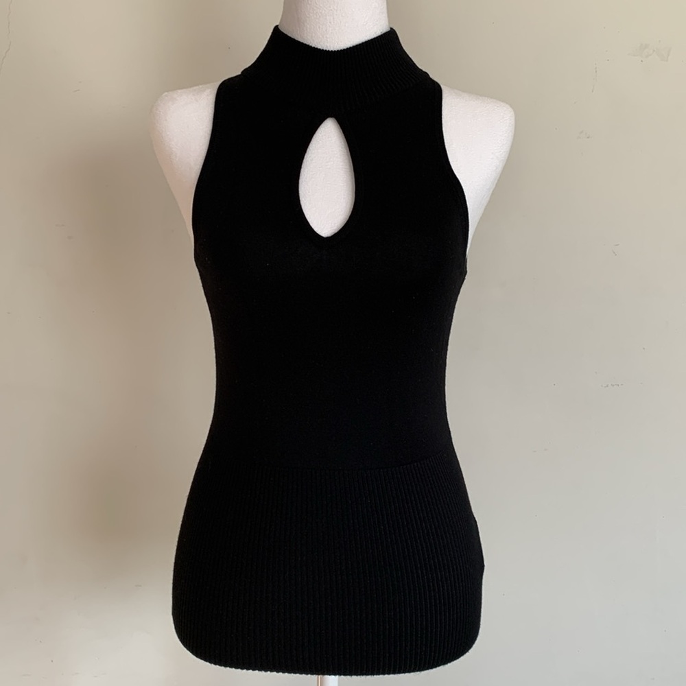 Bebe Women’s Top with Laced Back, Size Small